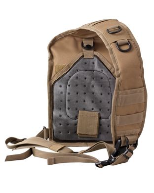 Рюкзак тактичний однолямковий KOMBAT UK Mini Molle Recon Shoulder Bag kb-mmrsb-coy
