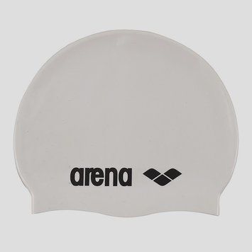 Шапка для плавання Arena CLASSIC SILICONE білий Уні OSFM 91662-015