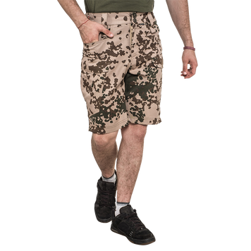 Шорти тактичні камуфляжні чоловічі Brotherhood Camo Tropentarn тропентарн рипстоп 52-54 BH-U-SHCM-T-52