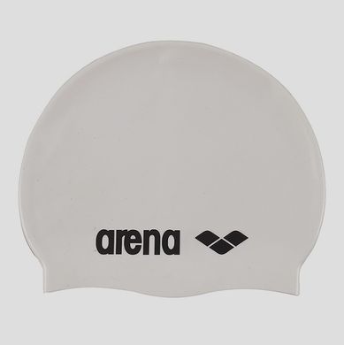 Шапка для плавання Arena CLASSIC SILICONE білий Уні OSFM 91662-015