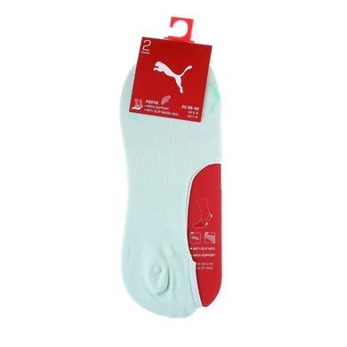 Шкарпетки Puma FOOTIE 2P UNISEX фіолетовий, м'ятний Уні 43-46 00000009549