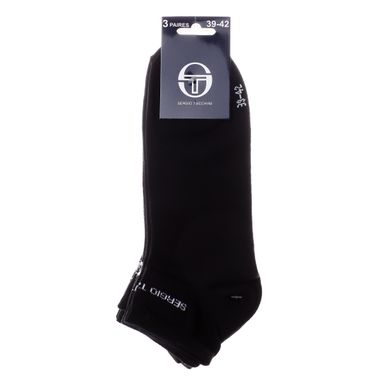 Шкарпетки Sergio Tacchini 3-pack чорний Уні 39-42 арт93242141-1 00000008307