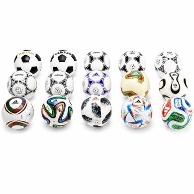 Набір міні-м'ячів adidas FIFA World Cup Historical Mini Ball Set JN2093 JN2093