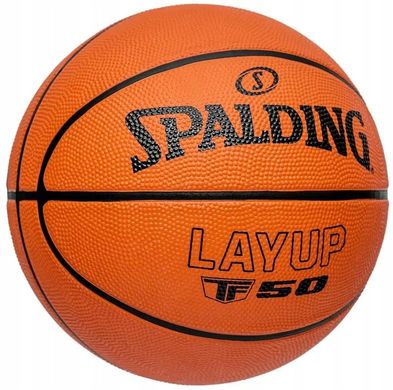 Мяч баскетбольный резиновый Spalding TF-50 LayUp Outdoor 84332Z №5 84332Z_5