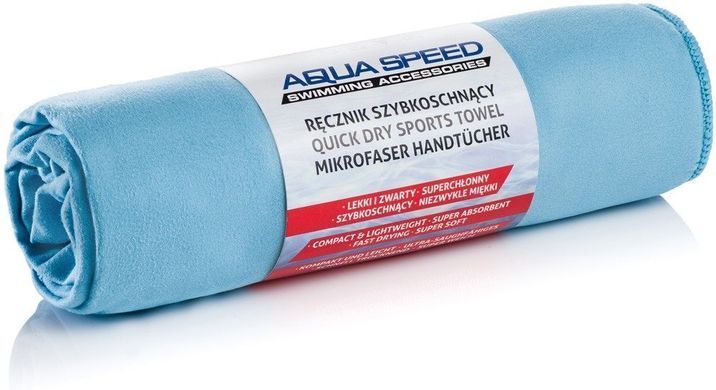 Рушник Aqua Speed DRY FLAT 7043 блакитний Уні 155-02