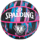 М'яч баскетбольний Spalding Marble Series блакитний, рожевий, чорний Уні 7 00000023928 фото 2
