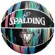 М'яч баскетбольний Spalding Marble Ball чорна пастель Уні 7 00000023024 фото 2