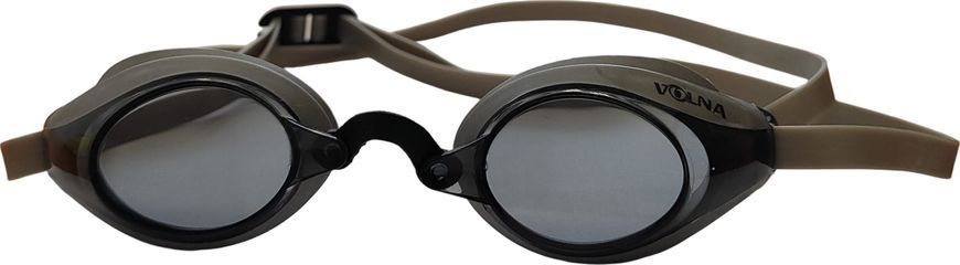 Очки для плавания Volna OSKOL серый, черный One Size 1721-00-1