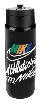 Пляшка Nike TR RENEW RECHARGE STRAW BOTTLE 24OZ чорний, білий Уні 709 мл N.100.7643.088.24
