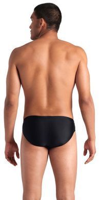 Плавки-сліпи для чоловікі Arena STRIPE SWIM BRIEFS чорний, сірий Чол 85 007929-550