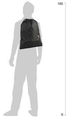 Рюкзак Puma teamGOAL Gym Sack 16L чорний Уні 47x39 см 090240-01