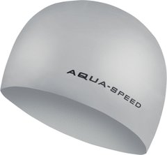 Шапка для плавання Aqua Speed ​​3D CAP 5755 сріблястий Уні OSFM 00000015710