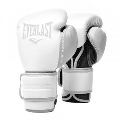 Боксерські рукавиці Everlast POWERLOCK BOXING GLOVES білий Уні 10 унцій 00000024553