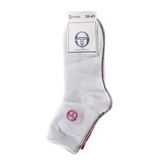 Шкарпетки Sergio Tacchini 3-pack білий, рожевий, сірий Жін 36-41 00000008259