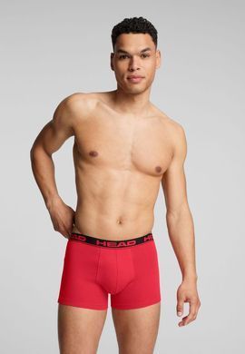 Труси-боксери Head BASIC BOXER 2P червоний, чорний Чол L 00000026632