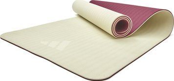Килимок для йоги Adidas Double Sided Yoga Mat бежевий, темно-рожевий 176 х 61 х 0,6 см ADYG-10400WP-NL