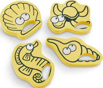 Набор досок для плавания Aqua Speed ​​KIDDIE FRIENDS Set 62738 желтый One Size 731-18