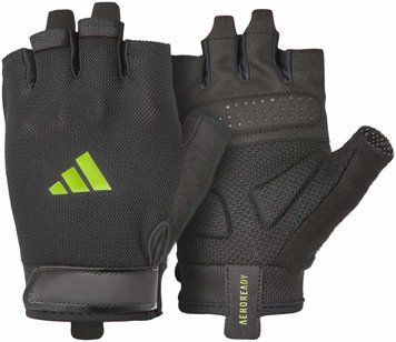 Рукавички для тренінгу Adidas Essential Training Gloves чорний, зелений Уні L ADGB-15003GN