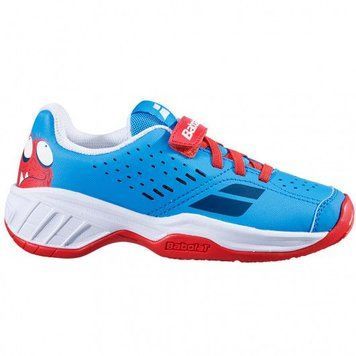 Кроссовки дет. Babolat Pulsion all court kid tomato red/blue aster (32) (32S20518-5039-32) 32S20518-5039-32