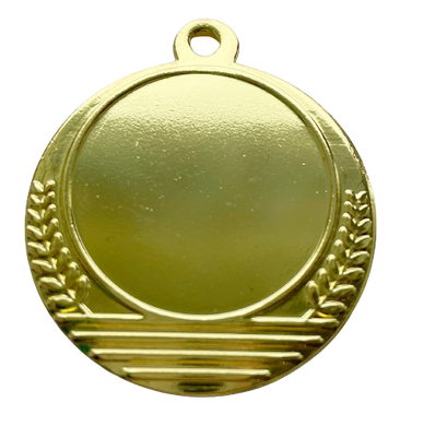 Медаль орнамент колоски, жетон d 25мм золото d 35мм арт М-503-01 00000017143