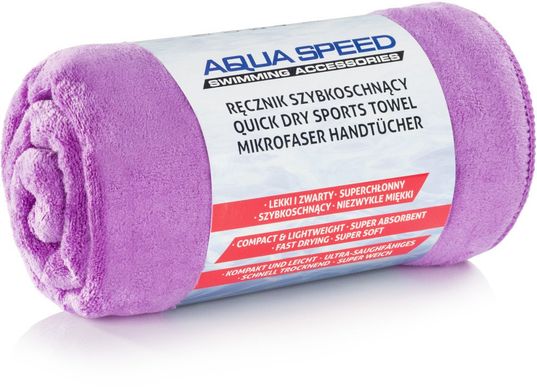Рушник Aqua Speed ​​DRY SOFT 7326 фіолетовий Уні 50x100см 00000015252