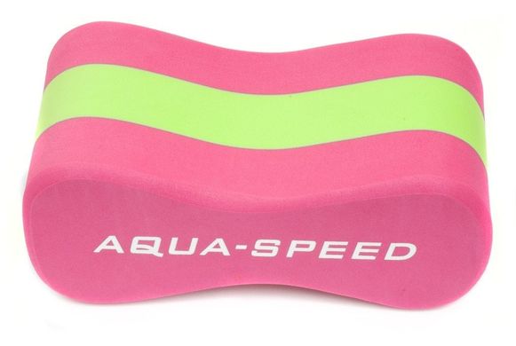 Колобашка для плавання Aqua Speed ​​JUNIOR 3 LAYESR PULLBUOY 6779 Уні рожевий, зелений 20x8x10cм 00000015159