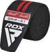 Бандаж для коліна RDX GYM KNEE WRAP R11 чорний, червоний One Size WAH-KR11BR фото 6