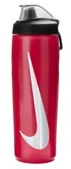 Пляшка Nike REFUEL BOTTLE LOCKING LID 24 OZ червоний, чорний, сріблястий Уні 709 мл 00000029763