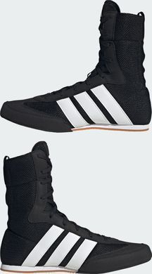 Борцівки Adidas BOX HOG CLASSIC чорний 41 1/3 (7.5UK) 25.5 см JQ8538