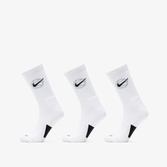 Шкарпетки Nike U NK CREW EVERYDAY BBALL 3PR білий Уні 42-46 00000012594