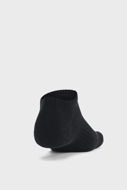 Шкарпетки Under Armour Core No Show 3pk чорний Уні LG 1363241-003