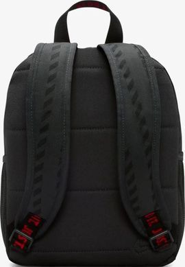 Рюкзак Nike Y Nk Jdi Mini Bkpk - Su26 Aop 11L черный, красный 5 x 33 x 13 см IO1530-010