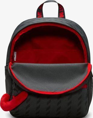 Рюкзак Nike Y Nk Jdi Mini Bkpk - Su26 Aop 11L черный, красный 5 x 33 x 13 см IO1530-010