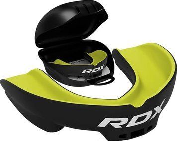 Капа RDX MOUTH GUARD ADULT черный, зеленый One Size GGS-3GNA