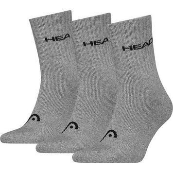 Шкарпетки Head ELEMENTS ALL SPORTS SHORT CREW 3P сірий Чол  701229009-004