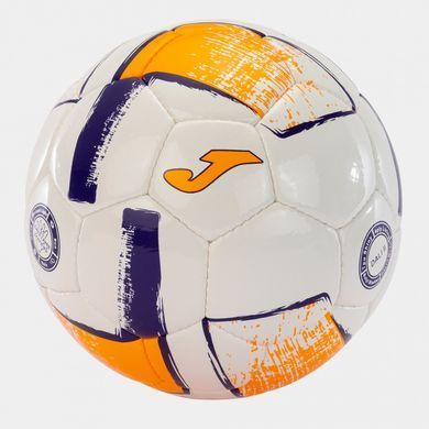 М'яч футбольний Joma DALI II білий, помаранчевий 4 (400649.214) 00000033656