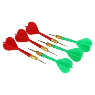 Дартс из Флока Flocked 6 дротиков и мишень Baili SJ-15316 15'х1/2' (38х1,3см) SJ-15316