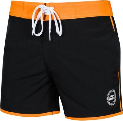 Плавки-шорти для чоловіків Aqua Speed AXEL 7178 чорний, помаранчевий Чол 40-42(XS) 00000025655