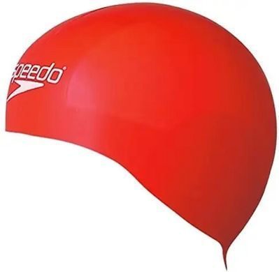 Шапка для плавання Speedo CAN AQUA V CAP AU WHT/RED червоний, білий Уні OSFM 8-08775F744