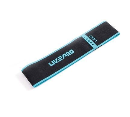 Фітнес резинка POWER LOOP чорний, блакитний Уні L-580x60мм LP8414-L