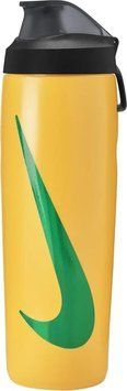 Бутылка Nike REFUEL BOTTLE LOCKING LID 24 OZ желтый, зеленый 709 мл N.100.7668.733.24