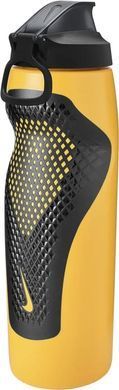 Бутылка Nike REFUEL BOTTLE LOCKING LID 24 OZ желтый, зеленый 709 мл N.100.7668.733.24