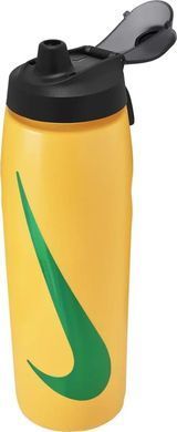 Бутылка Nike REFUEL BOTTLE LOCKING LID 24 OZ желтый, зеленый 709 мл N.100.7668.733.24