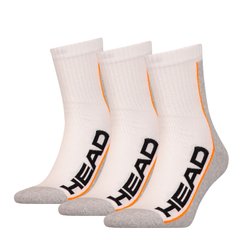 Шкарпетки Head PERFORMANCE SHORT CREW 3PPK UNISEX білий, сірий Уні 35-38 00000006608