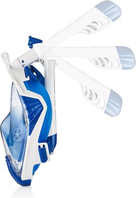 Повнолицьова маска Aqua Speed DRIFT 7086 білий, синій Уні S/M 00000028471