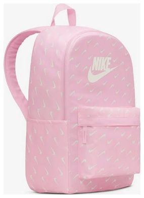 Рюкзак Nike NK HERITAGE BKPK - SWOOSH DROP 25L рожевий Жін 43 х 30.5 х 15 см HF6995-663