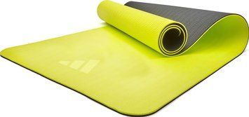 Килимок для йоги Adidas Double Sided Yoga Mat жовтий, сірий 176 х 61 х 0,6 см ADYG-10400BLY-NL