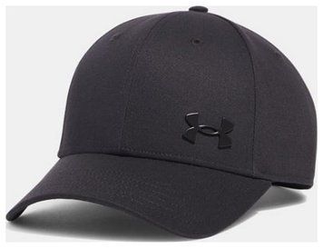 Кепка Under Armour M Sportstyle Metal ADJ чорний Чол One Size 1389695-001