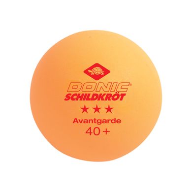 Мячи для настольного тенниса 6 шт Donic-Schildkrot 3*-Star Avantgarde, orange 658038