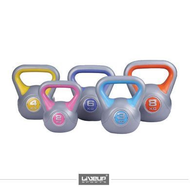 Гиря LiveUp PLASTIC KETTEL BELL (LS2047-2) LS2047-2